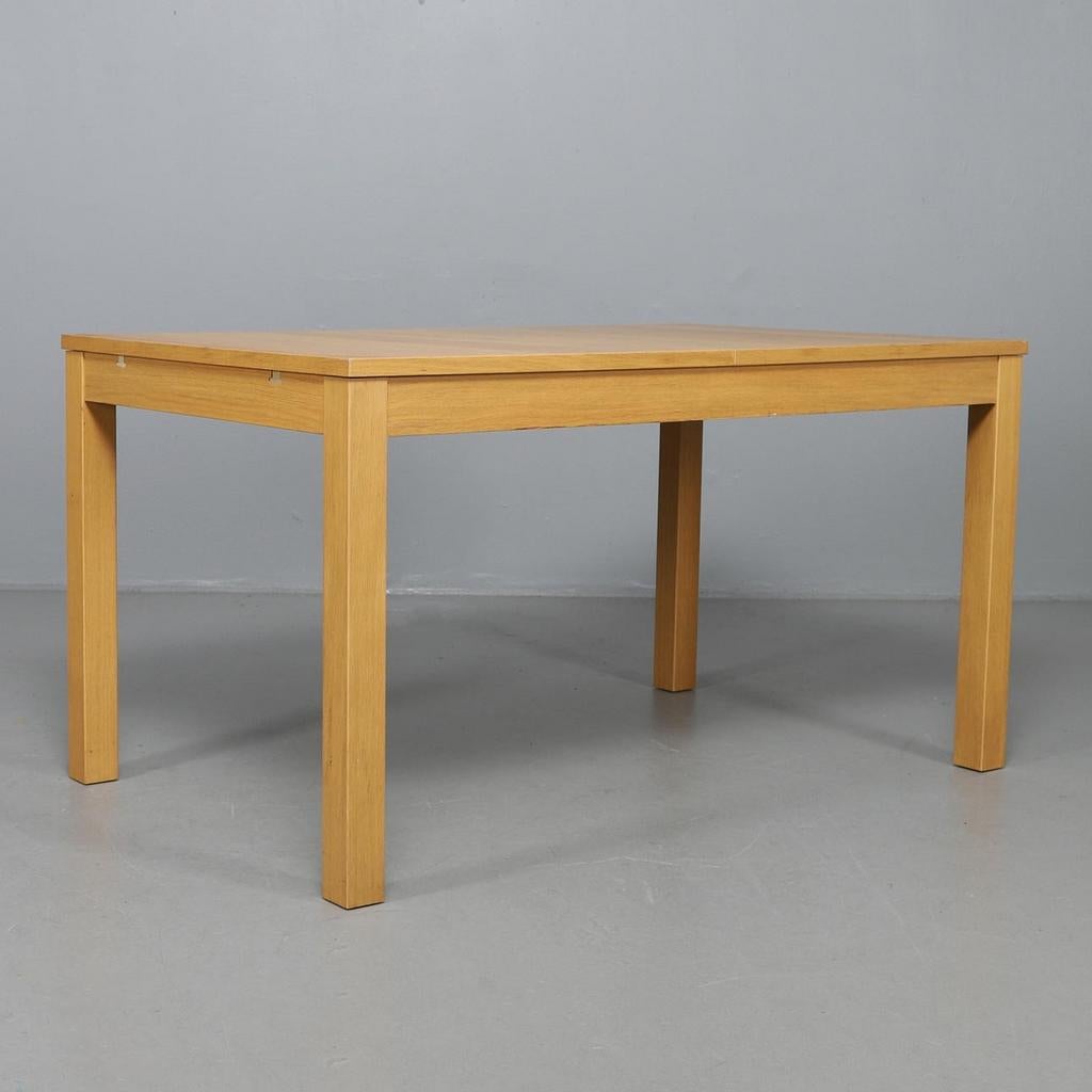 Uitschuifbare eettafel Ikea Bjursta, Ophalen, Gebruikt, 50 tot 100 cm, Rechthoekig