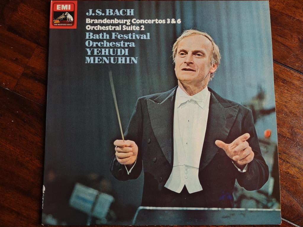 Lp - Johann Sebastian Bach - Brandenburg Concerto, Ophalen of Verzenden, Zo goed als nieuw, Orkest of Ballet, 12 inch