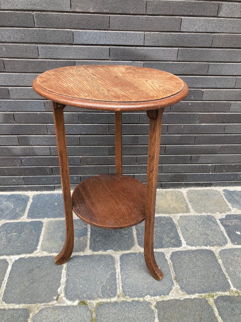 plantentafel; art deco, amsterdamse school, Minder dan 55 cm, Gebruikt, Rond, Ophalen of Verzenden