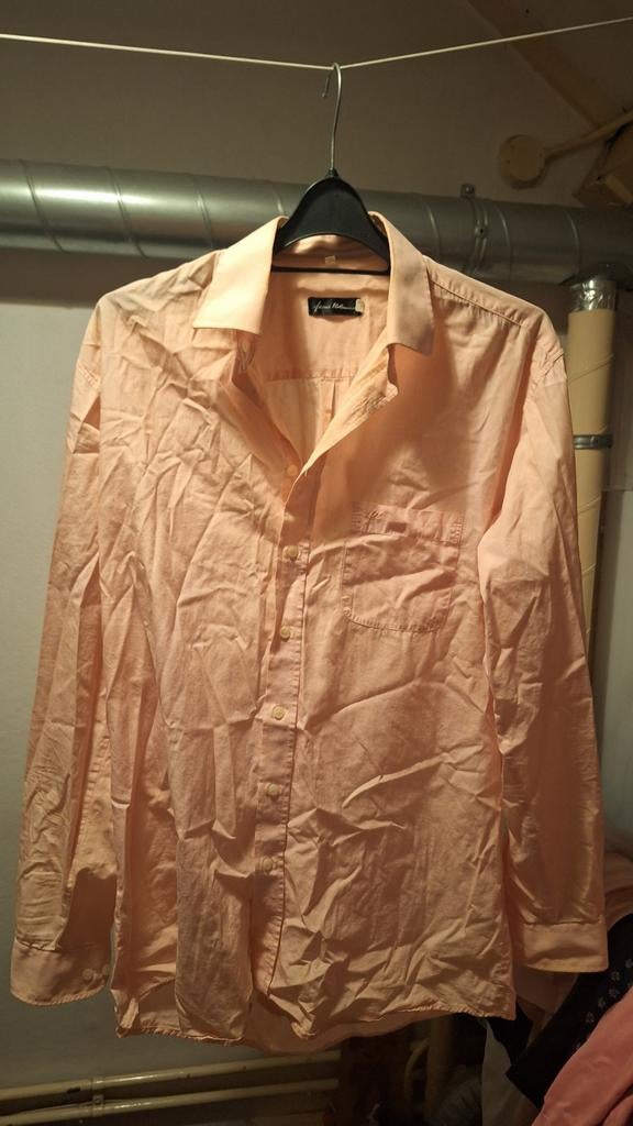 Frans Molenaar overhemd, maat 41, Kleding | Heren, Overhemden, Gedragen, Halswijdte 41/42 (L), Oranje, Ophalen of Verzenden