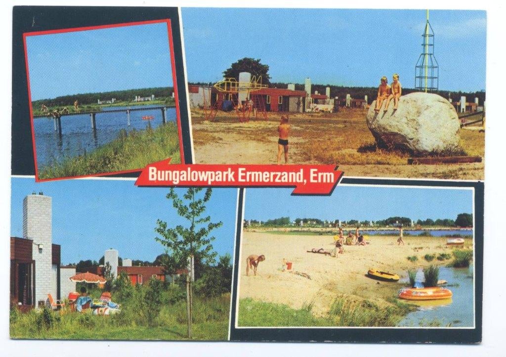 Erm 4 luik Ongelopen, Verzenden, 1980 tot heden, Ongelopen, Drenthe