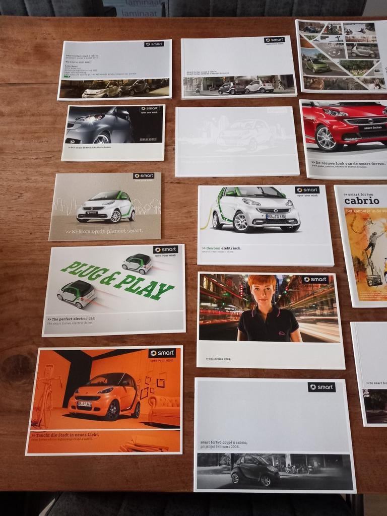 Folders Smart 451 Fortwo, Ophalen of Verzenden