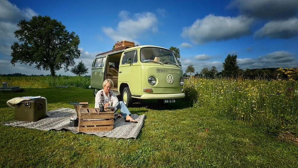 Volkswagen 1972 a/b, Auto's, Volkswagen, Particulier, Benzine, Overige carrosserieën, Geïmporteerd, Overige kleuren, Beige, Leder