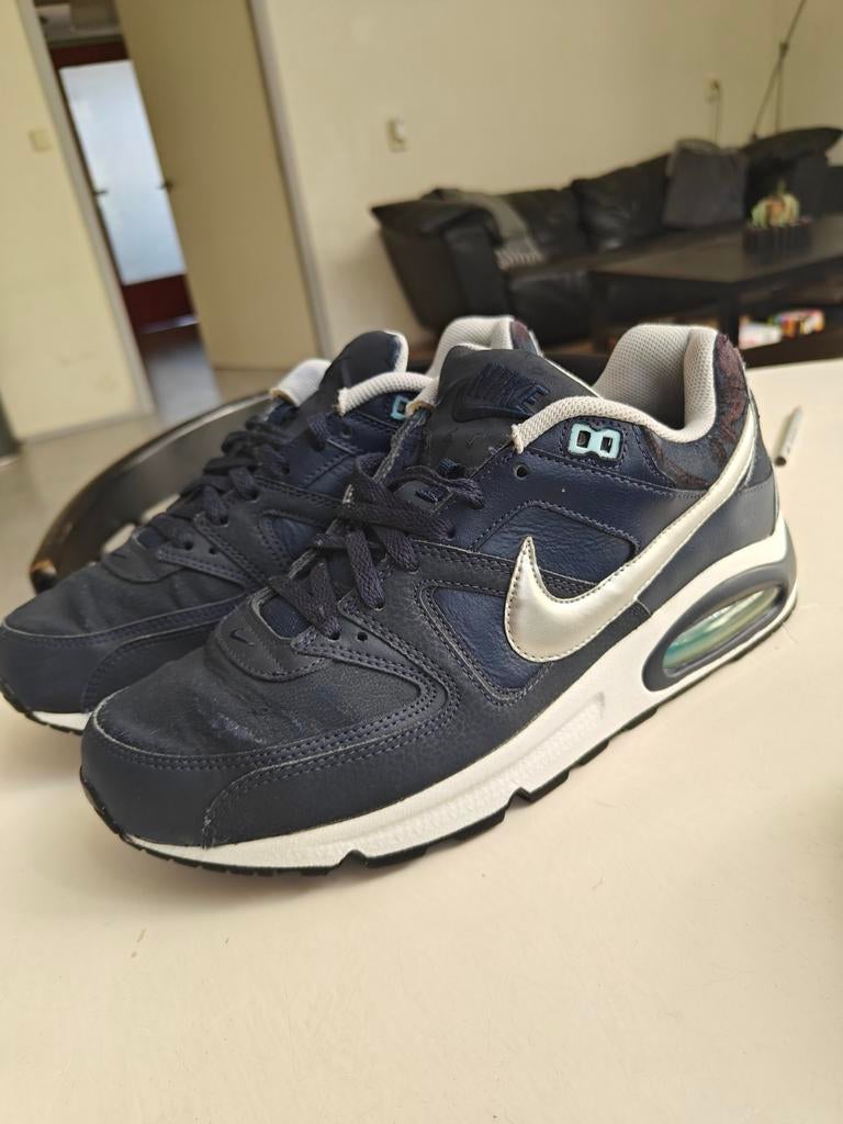 Nike Air Max Command Leather - Obsidian/Metallic Silver, Kleding | Heren, Schoenen, Blauw, Nike, Ophalen of Verzenden, Sneakers of Gympen