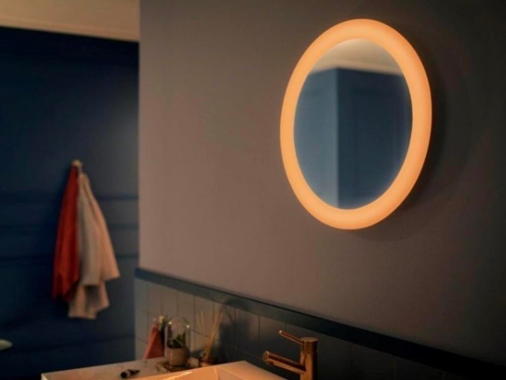 Philips Hue spiegel en wandlamp Adore wit 40W, Huis en Inrichting, Ophalen, Minder dan 50 cm, Zo goed als nieuw, Minder dan 100 cm