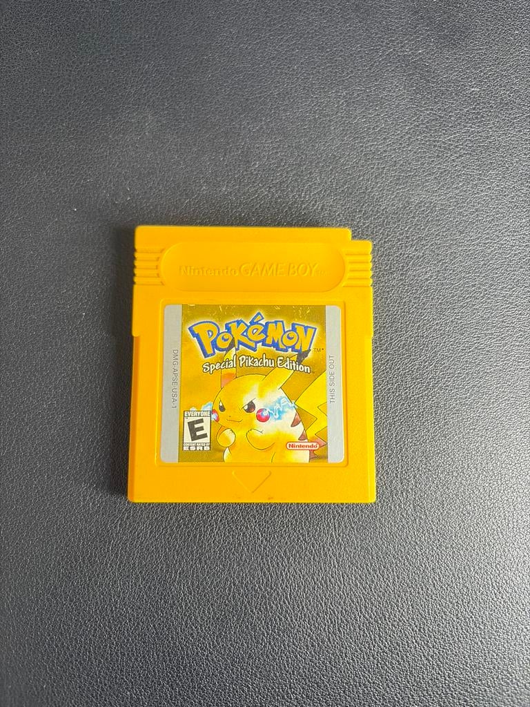 Pokémon Yellow Special Pikachu Edition Game Boy, Gebruikt, 1 speler, Ophalen of Verzenden, Role Playing Game (Rpg)