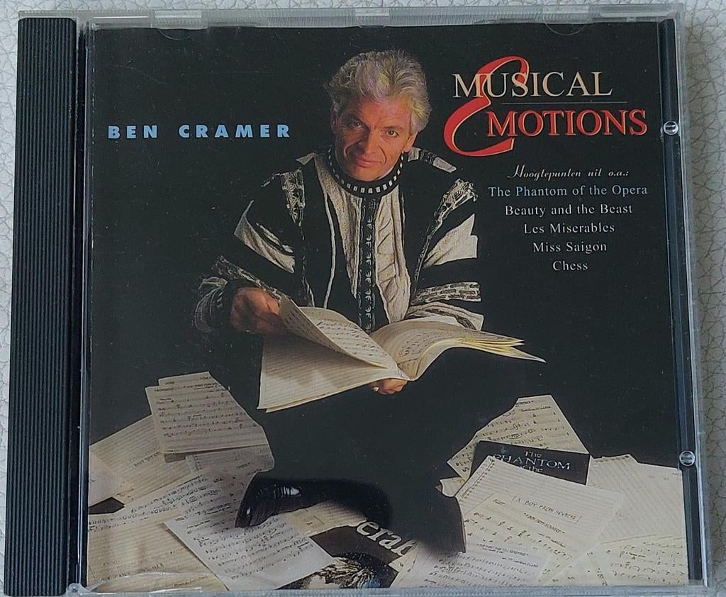 Ben Cramer - Musical Emotions CD (Mooiste Musicals), Ophalen of Verzenden, Gebruikt