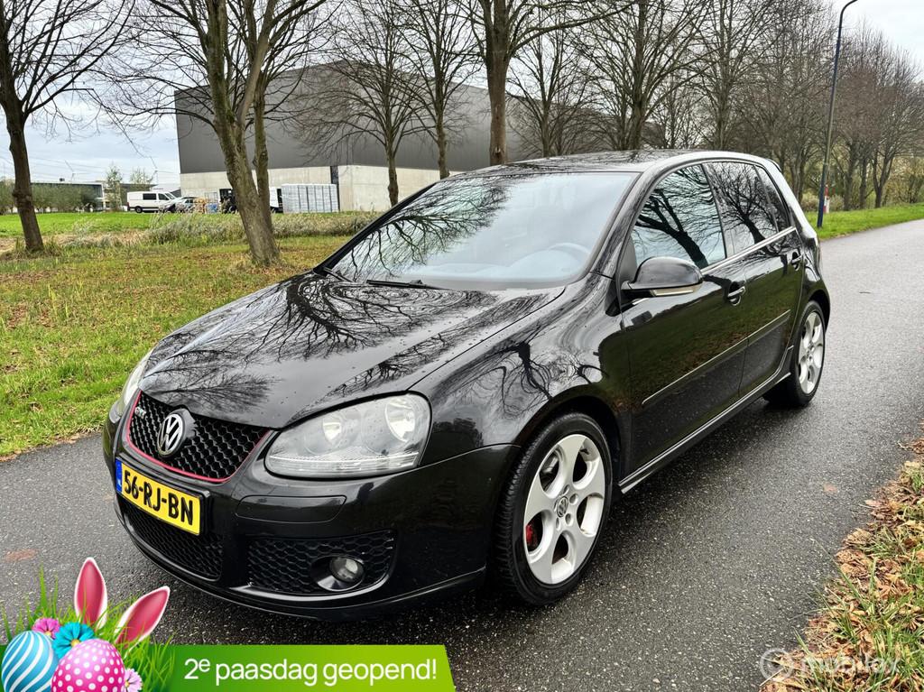 Volkswagen Golf 2.0 TFSI GTI*AUT*270 PK*ONDERHOUDEN*NEW APK, Stof, Gebruikt, Zwart, 4 cilinders