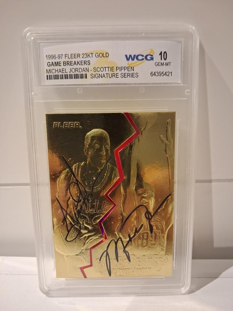 1996-97 Fleer 23KT Micheal Jordan, Ophalen of Verzenden, Nieuw, Overige sporten, Spelerskaart