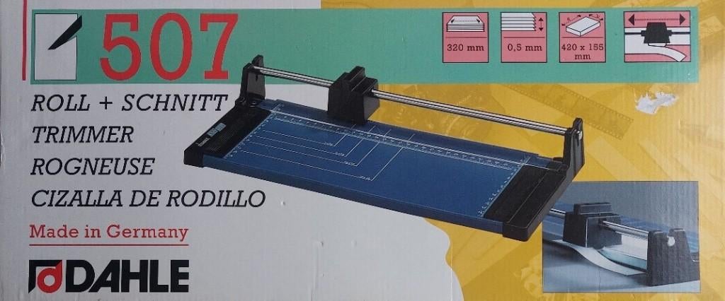 Papier-rolsnijder, Dahle 507 (zgan), Ophalen of Verzenden, Zo goed als nieuw