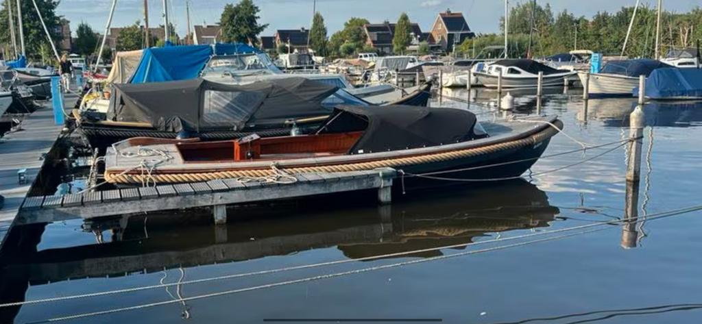 Super stoere sloep 7.5 meter 65 pk diesel, Watersport en Boten, Sloepen, Ophalen, Gebruikt, Staal, Binnenboordmotor