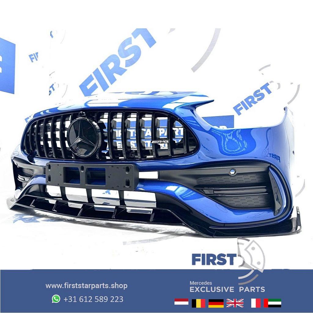 W206 C43 AMG BUMPER C KLASSE A2068859201 C43 AERO VOORBUMPER, Gebruikt, -, Voor, Ophalen of Verzenden