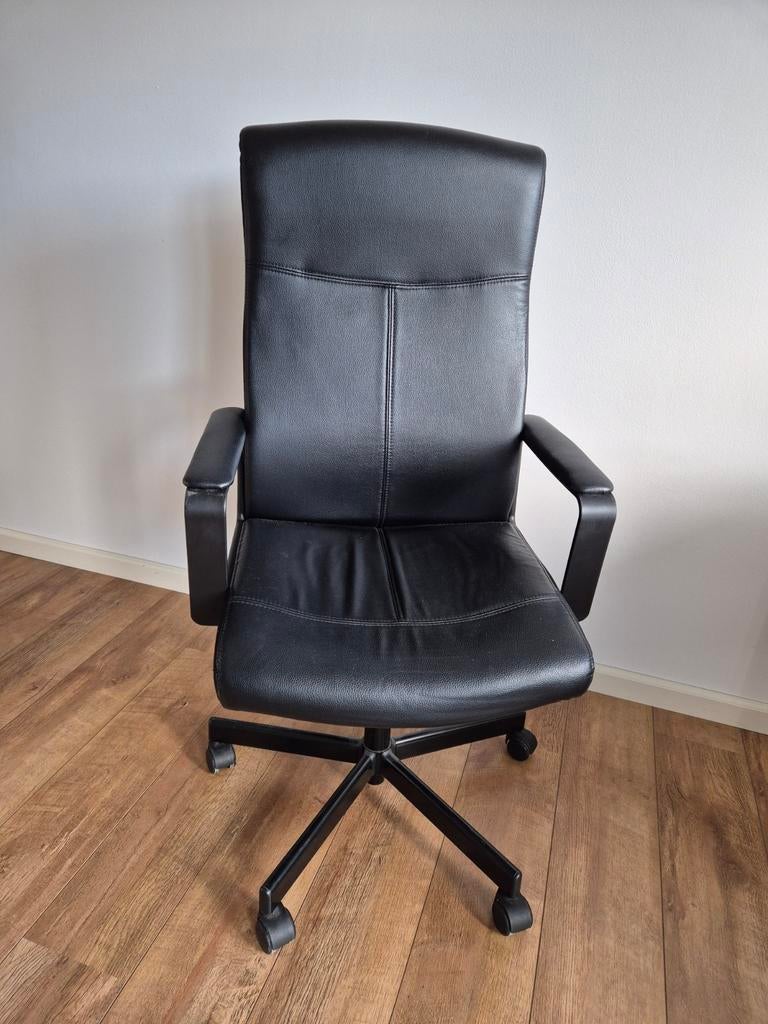 Millberget IKEA Bureaustoel, Huis en Inrichting, Bureaustoelen, Ophalen, Gebruikt, Zwart, Bureaustoel