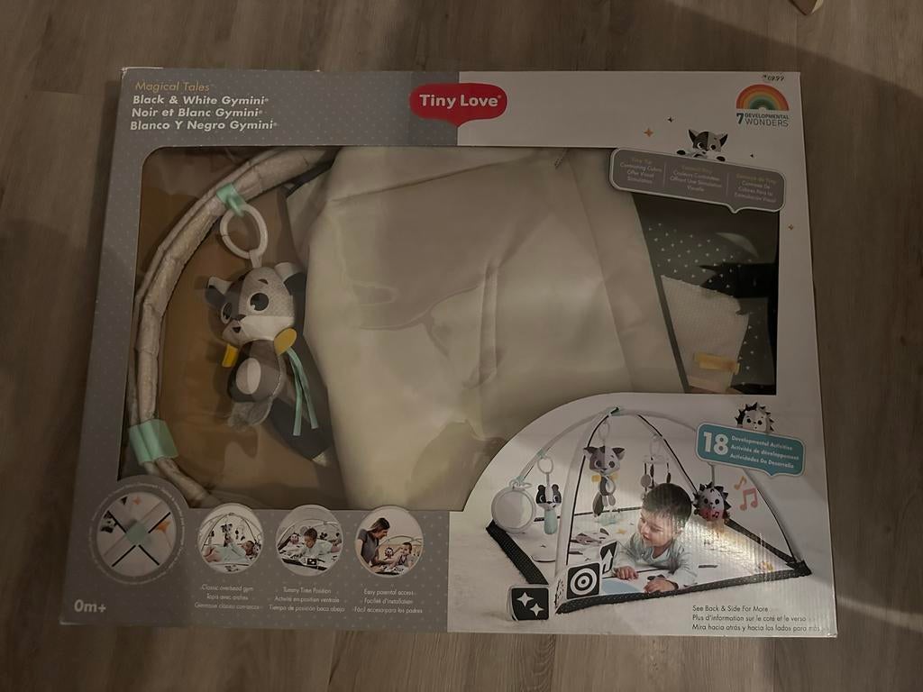 Tiny Love Magical Tales Black & White Gymini speelkleed, Ophalen of Verzenden, Zo goed als nieuw