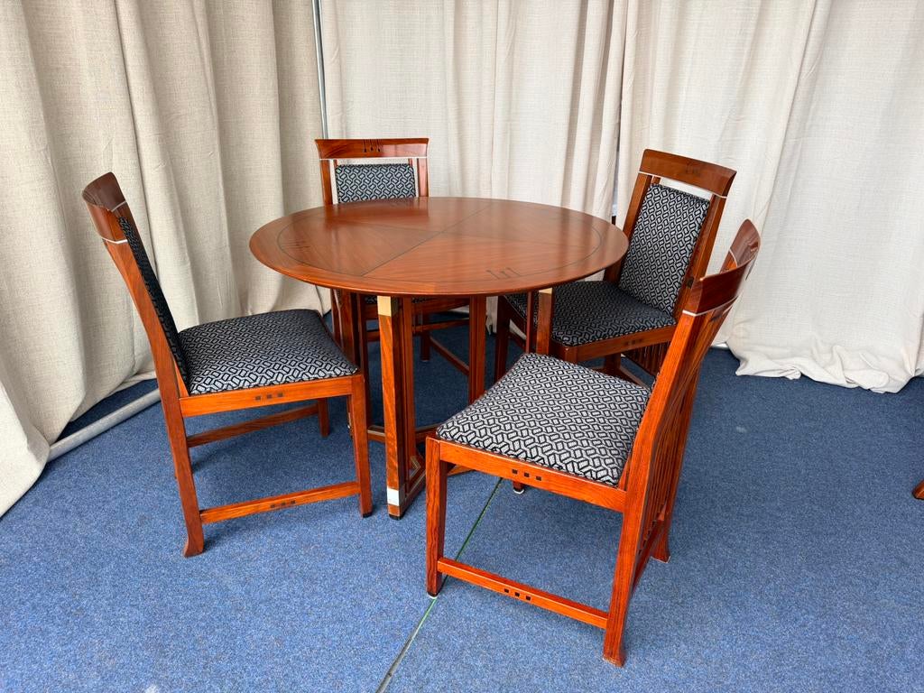 Schuitema decoforma eetkamerstoelen Helen, Ophalen, Zo goed als nieuw, Vier