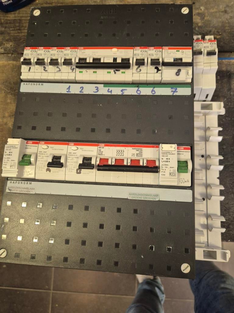 Gebruikte groepenkast met automaten, Ophalen of Verzenden