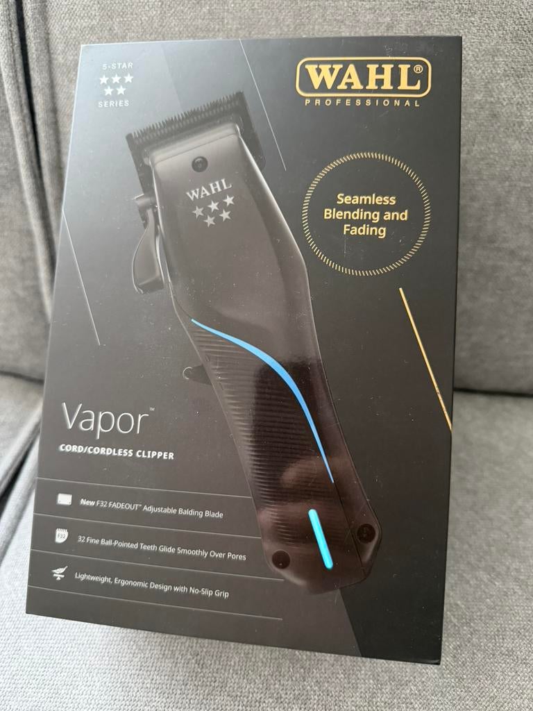 Wahl Vapor Cord/Cordless Clipper Tondeuse, Ophalen of Verzenden, Zo goed als nieuw, Tondeuse