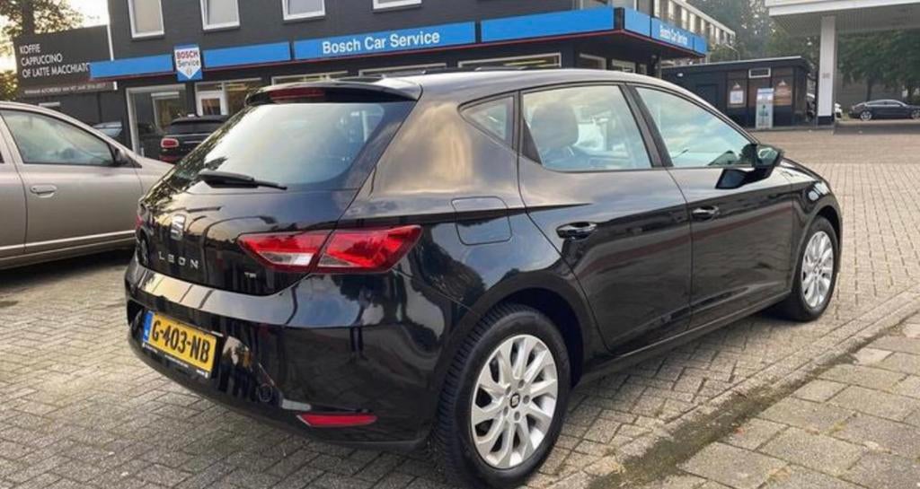 Seat Leon 1.2 TSI Style 77KW/105PK 2013 Zwart, Auto's, Seat, Voorwielaandrijving, 4 cilinders, Leon, Start-stop-systeem