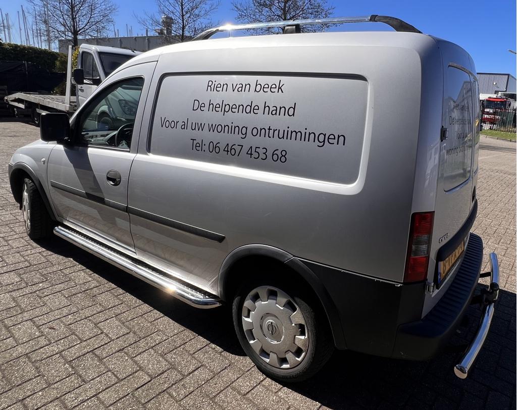 Opel Combo C 2001-2012 Sidebars met rvs trede, Niet ingevuld, Niet ingevuld, Niet ingevuld