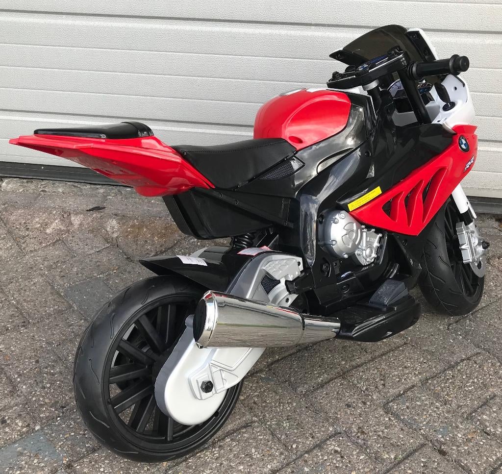 Elektrische kindermotor BMW S1000RR 12V motor rood/wit NIEUW, Kinderen en Baby's, Speelgoed | Buiten | Voertuigen en Loopfietsen