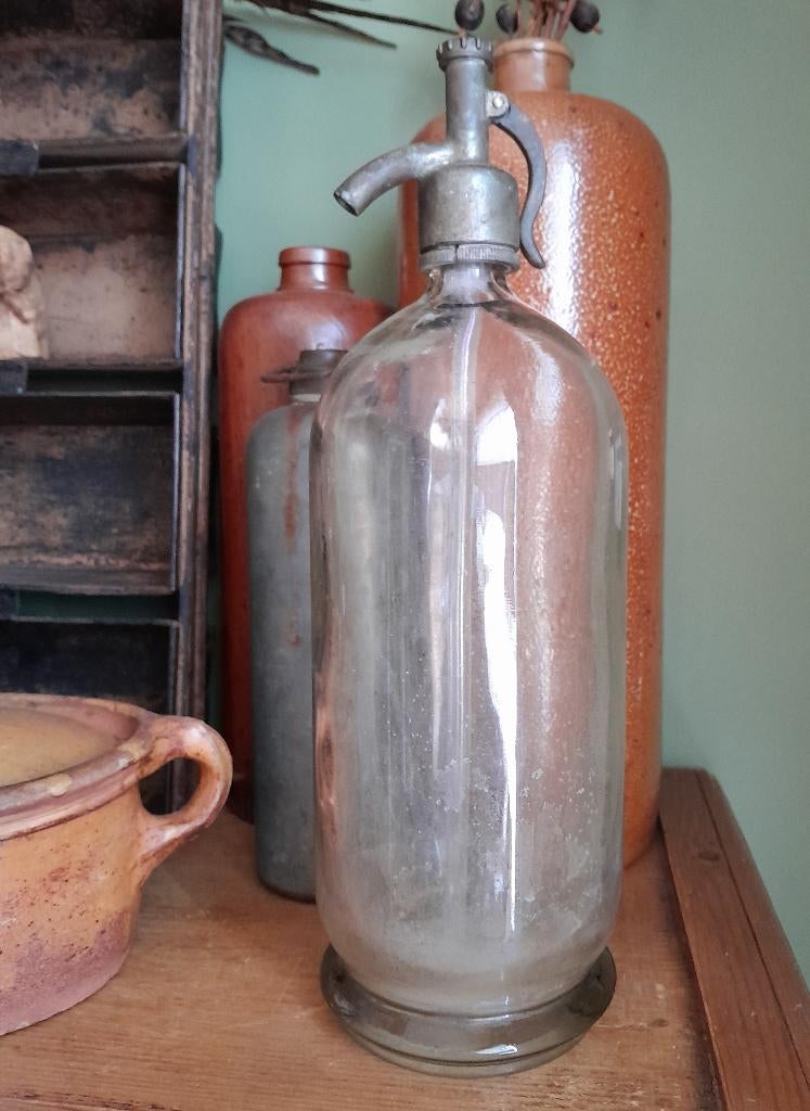 ~ Oude Franse Spuitfles, Ophalen of Verzenden