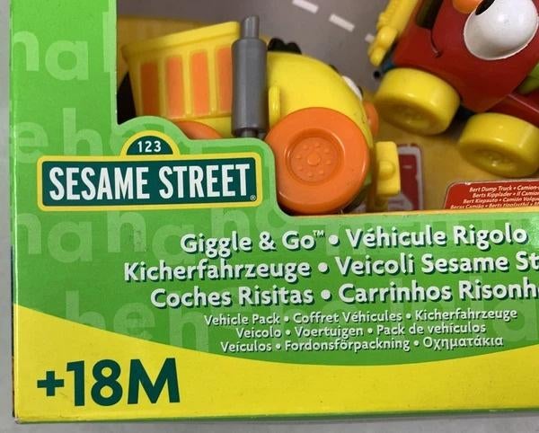 Fisher-Price Sesamstraat Giechelauto's Bert en Elmo, Coolsingel 104, 3011 AG Rotterdam, Netherlands, Verzenden, Zo goed als nieuw
