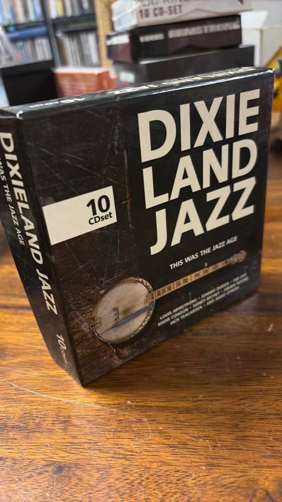 Dixieland jazz 10 cd box this was the jazz age, Ophalen of Verzenden, 1980 tot heden, Zo goed als nieuw, Jazz
