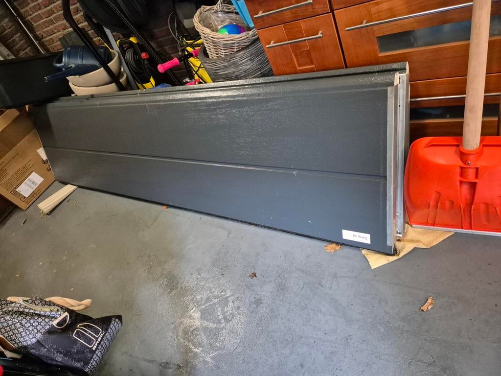 panelen voor sectionaal garagedeur. Kleur antraciet, Ophalen, Nieuw