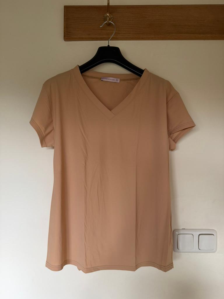 Studio Anneloes T-shirt camel maat M, Kleding | Dames, Maat 38/40 (M), Studio Anneloes, Beige, Ophalen of Verzenden