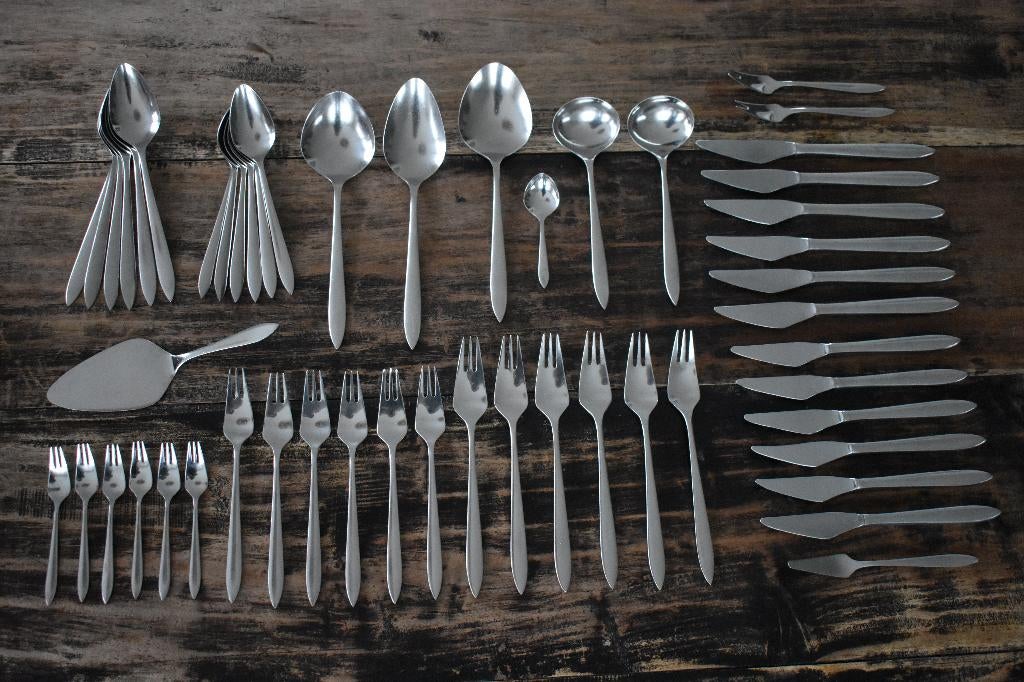 Gero Zilduro 750 Festi 6 personen cassette - bestekset, Ophalen of Verzenden