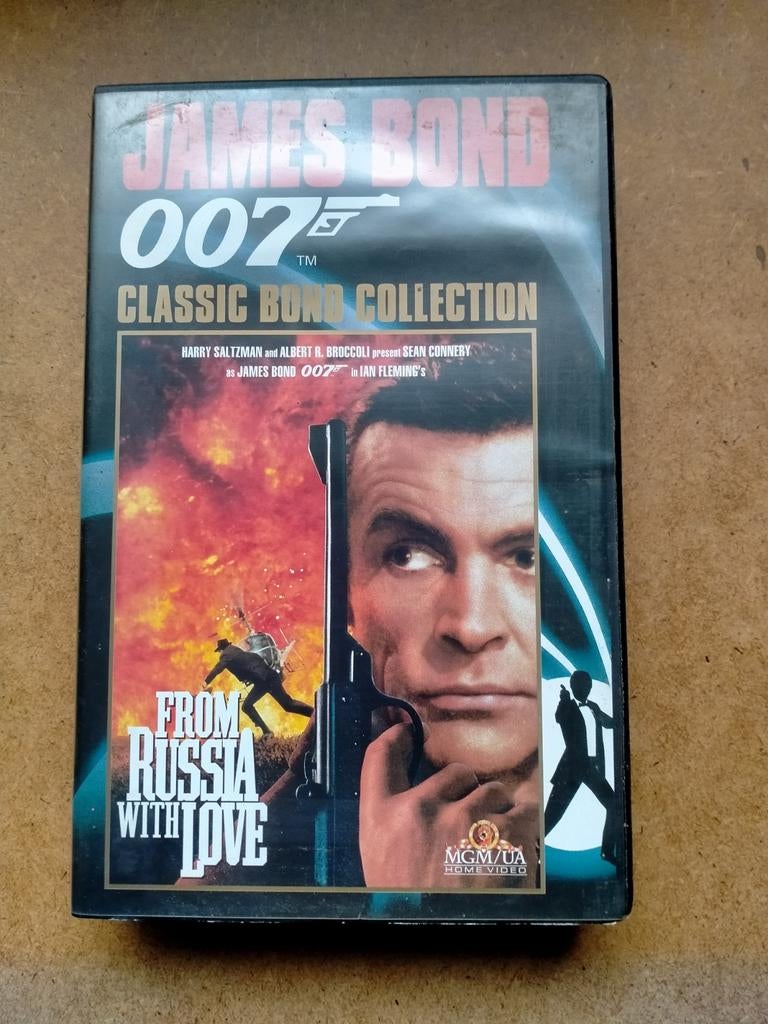 James Bond Film VHS, Vanaf 12 jaar, Ophalen of Verzenden, Nieuw in verpakking, Actie