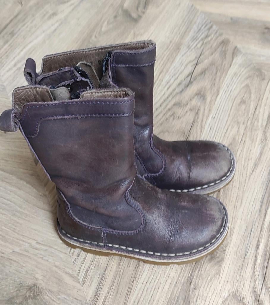 Bisgaard leren kinder schoenen maat 24/25 met rits, Gebruikt, Jongen of Meisje, Schoenen, Ophalen of Verzenden