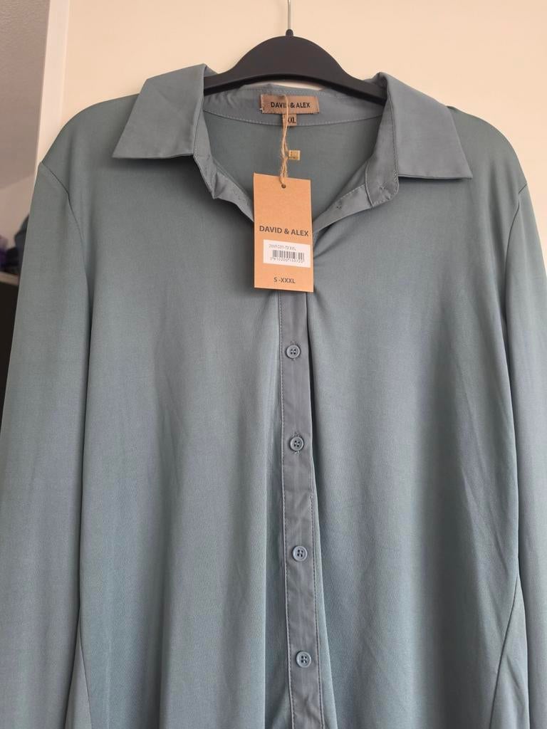 NIEUW Mooie Groene Blouse van David & Alex Maat 40, Kleding | Dames, Maat 38/40 (M), Nieuw, Ophalen of Verzenden, David & Alex