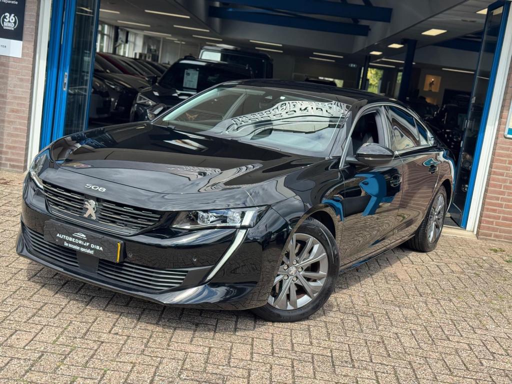 Peugeot 508 1.6 HYbrid Blue Lease Allure 2020 AUT NAVI NAP!, 745 kg, Adaptive Cruise Control, Gebruikt, 4 cilinders