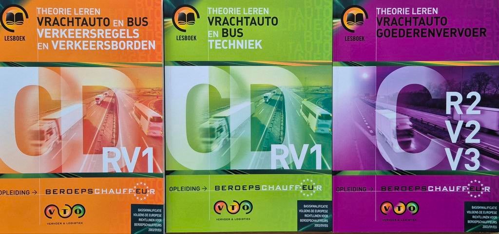 Lesboek Vrachtauto en Bus Verkeersregels / Basiskwalificatie, Boeken, Ophalen of Verzenden, Zo goed als nieuw, Overige niveaus