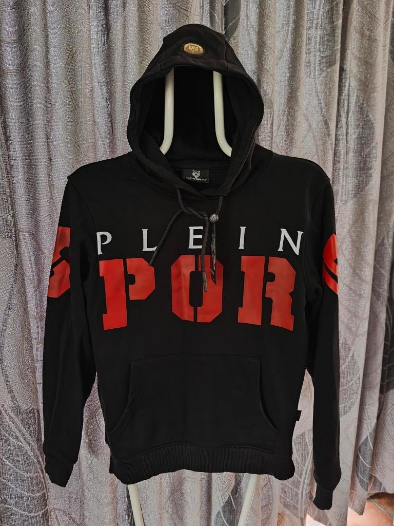Philipp Plein Sport sweatshirt hoody maat S als nieuw, Zwart, Ophalen of Verzenden, Zo goed als nieuw, Philipp Plein