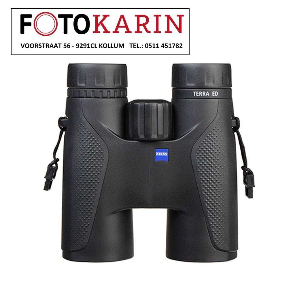 Zeiss Terra 10x42 ED verrekijker | nieuw | Foto Karin Kollum, Dakkant (recht), Nieuw, Ophalen of Verzenden, 8 tot 12x