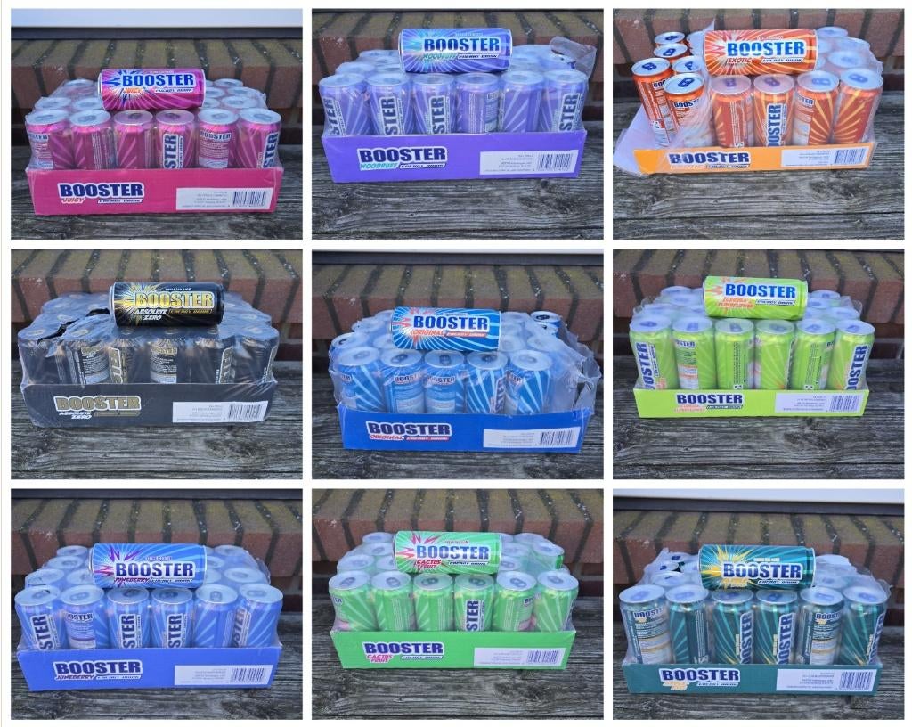 Booster Energy Drink, Diversen, Ophalen of Verzenden