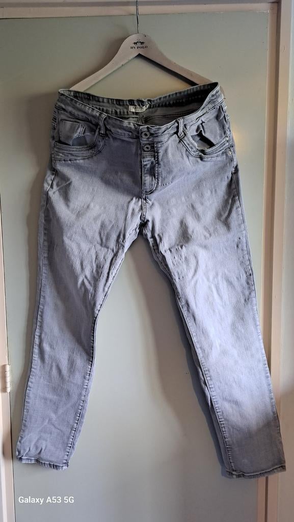 Karostar Stretch Spijkerbroek met 48, Kleding | Dames, Spijkerbroeken en Jeans, Overige jeansmaten, Ophalen of Verzenden, Zo goed als nieuw