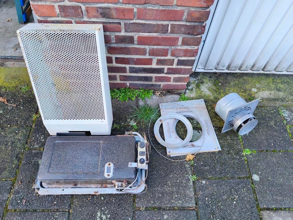 DRU Art 2 Gevelkachel, Doe-het-zelf en Verbouw, Bouwverlichting, Gebruikt, Ophalen