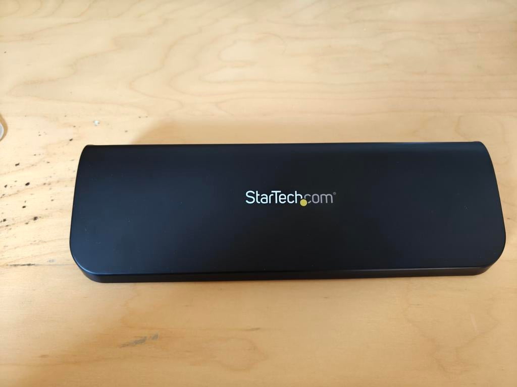 StarTech USB-A Docking Station - 2 Schermen, Ophalen of Verzenden, StarTech.com, Docking station, Gebruikt