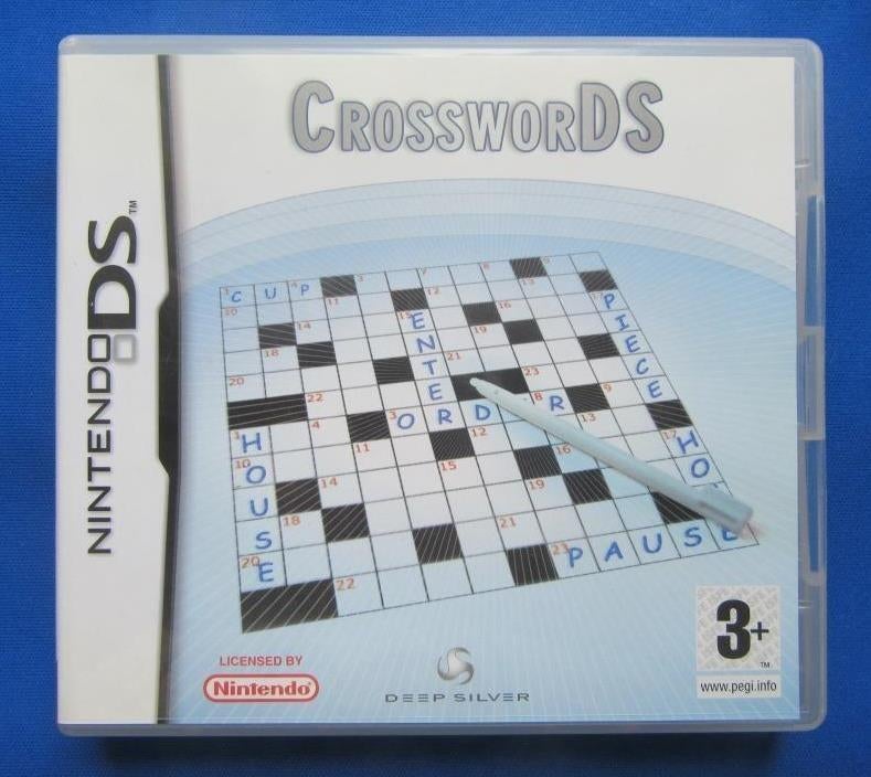 CrossworDS - DS, Puzzel en Educatief, 1 speler, Ophalen of Verzenden, Zo goed als nieuw