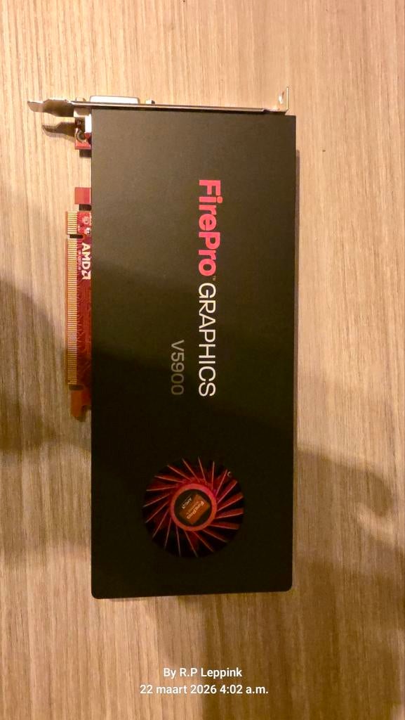 AMD FirePro V5900 2GB Grafische Kaart, Gebruikt, DVI, Ophalen of Verzenden, GDDR5