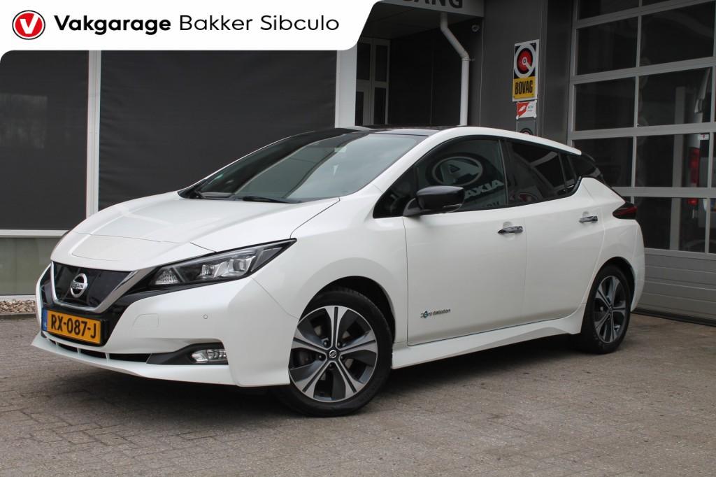 Nissan LEAF TEKNA 40 KWH, Gebruikt, Bluetooth, Wit, 270 km