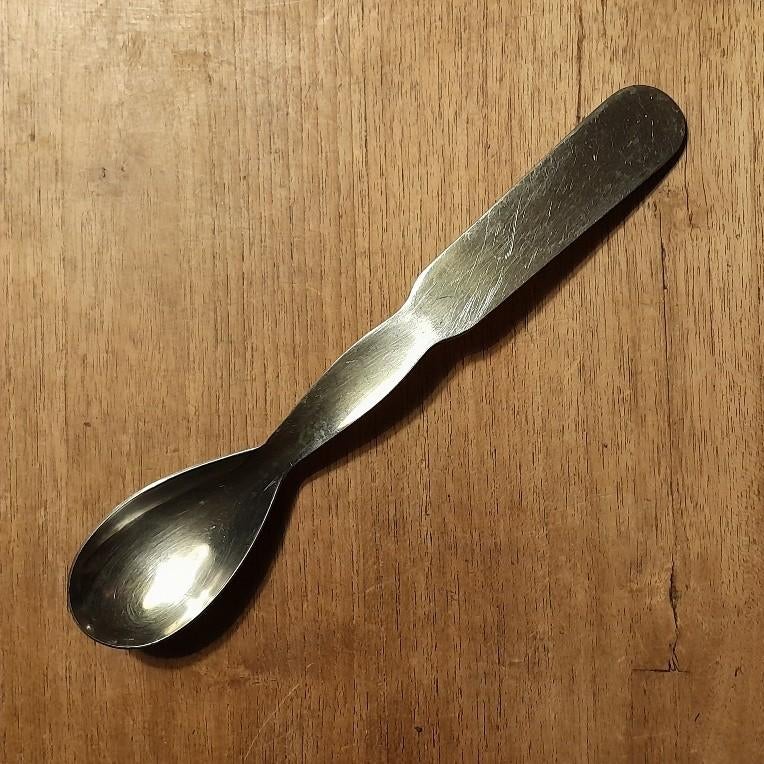 Grote (serveer)lepel Gense,  Kistner, Ophalen of Verzenden, Rvs of Chroom