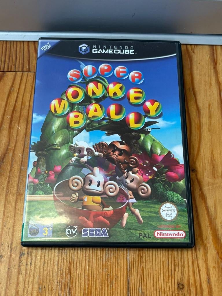 Super Monkey Ball - Gamecube - Compleet, Spelcomputers en Games, Avontuur en Actie, Gebruikt, Ophalen of Verzenden, 3 spelers of meer