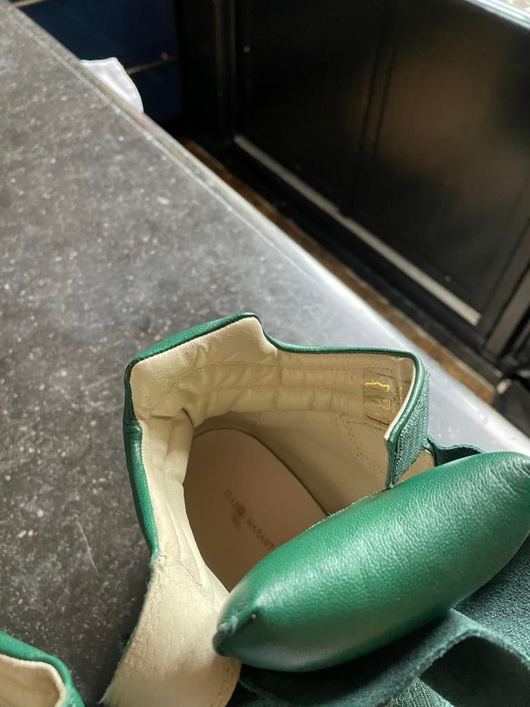 Isabel Marant sneakers groen, Kleding | Dames, Ophalen of Verzenden, Zo goed als nieuw, Groen, Sneakers of Gympen