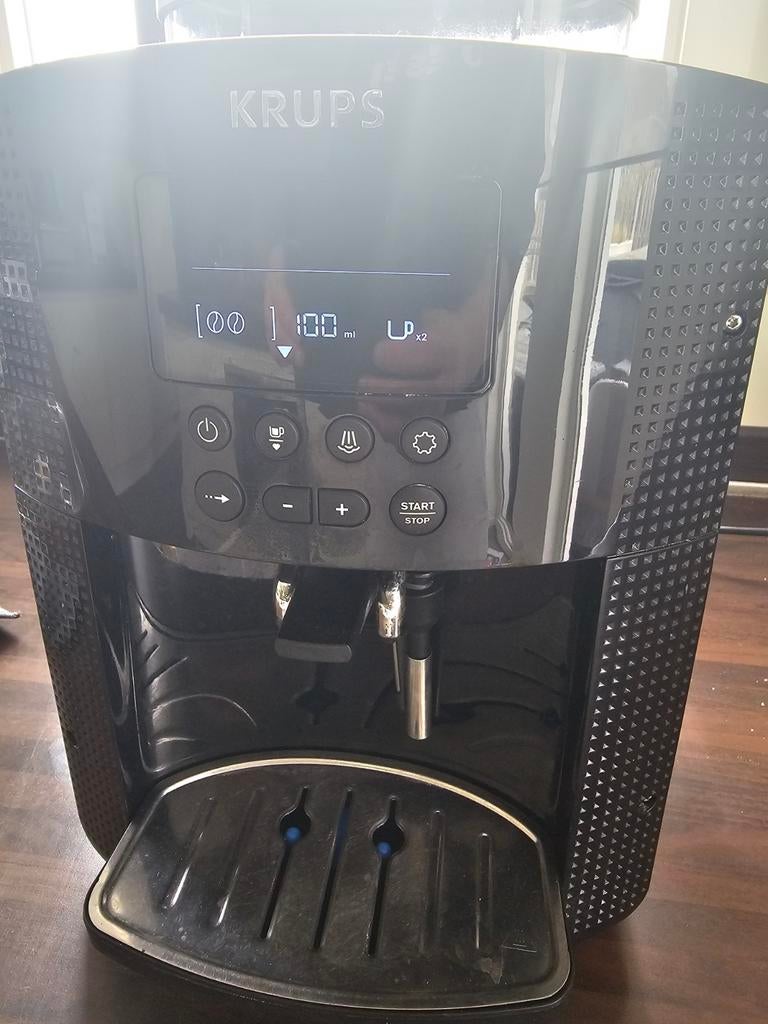 Krups EA81 (standaard 2 koppen), Ophalen, Koffiemachine