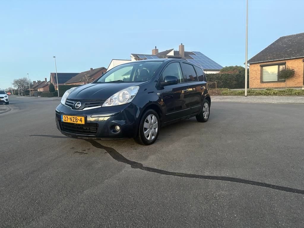 Nissan Note 1.4 16V 2011 Blauw, Ophalen, Gebruikt