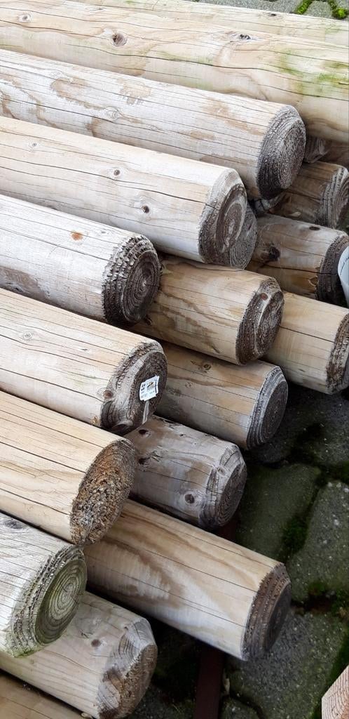 Ronde Palen   O 10, Tuin en Terras, Ophalen, Nieuw, 250 cm of meer, Palen